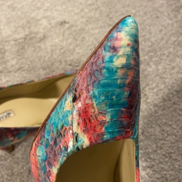 Charles David Vero Cuoio Multi Color Pastel Pumps 6.5 - Picture 10 of 11